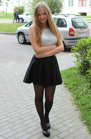 Russian Stockings Mini-skirt Blog