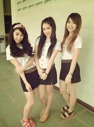 My mates in a class.Thai university
